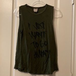 Haute Hippie Graphic Tank